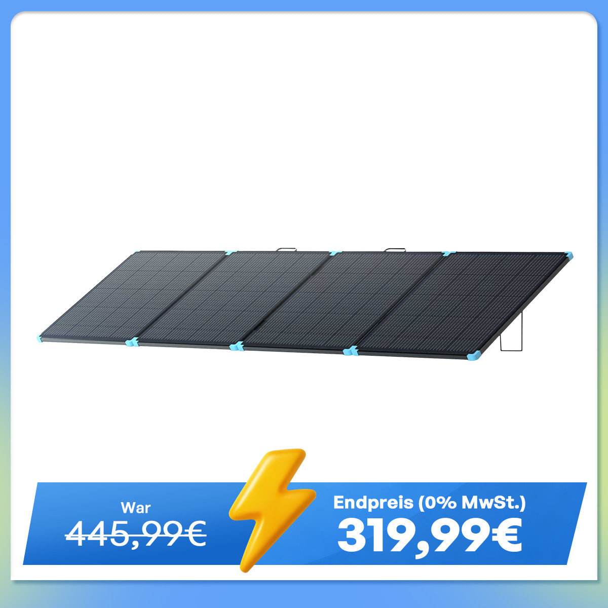 400W leichte tragbare Solartasche