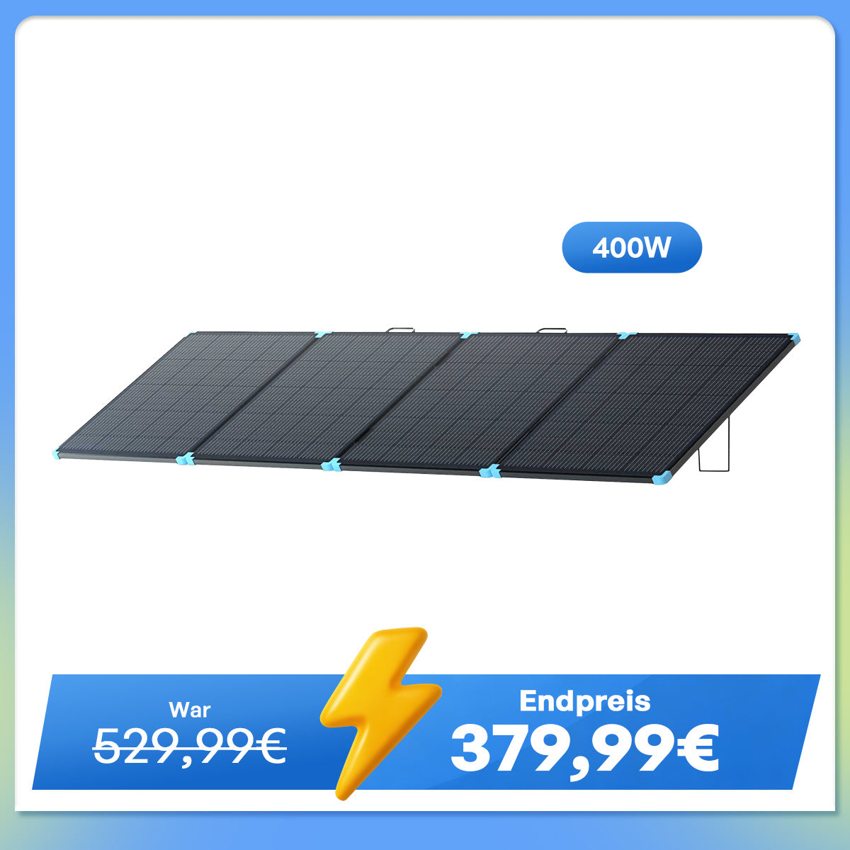 400W leichte tragbare Solartasche