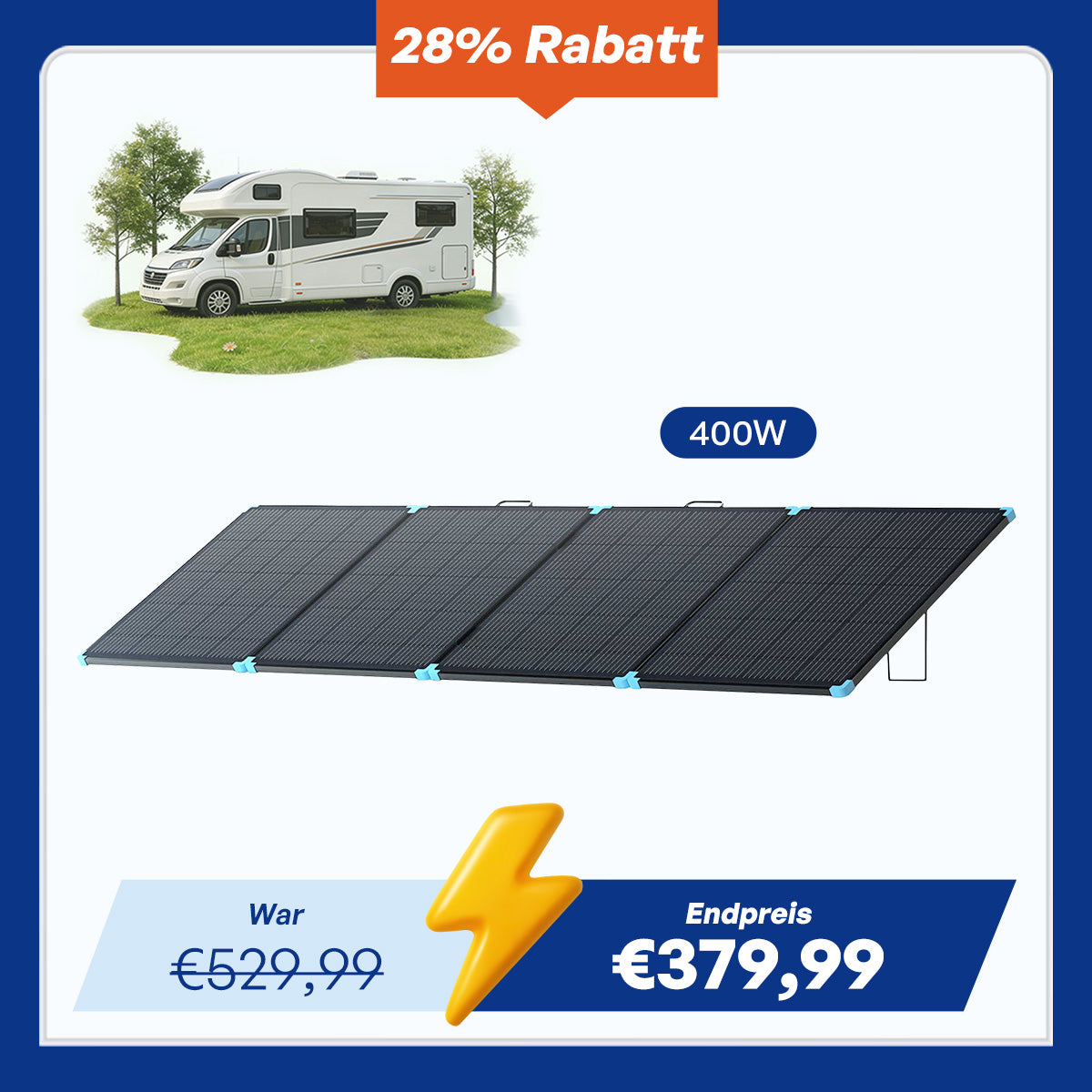 400W leichte tragbare Solartasche