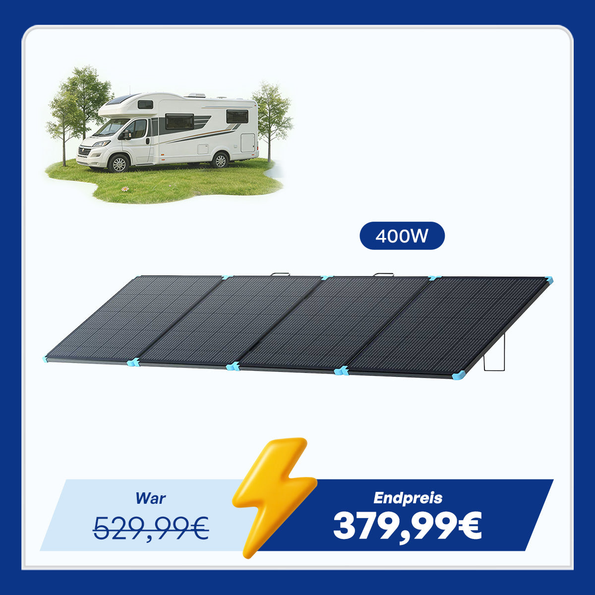 400W leichte tragbare Solartasche