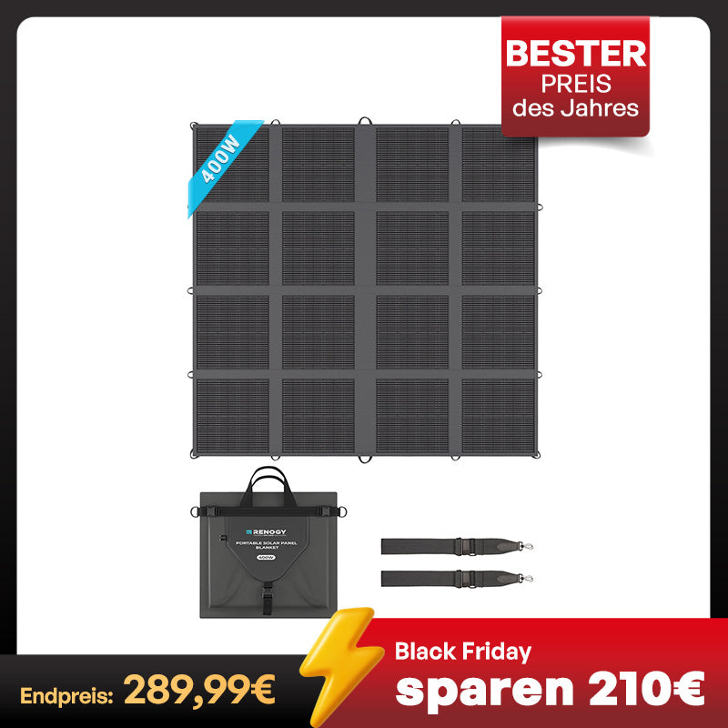 200W/400W tragbare Solardecke N-Typ Zelle