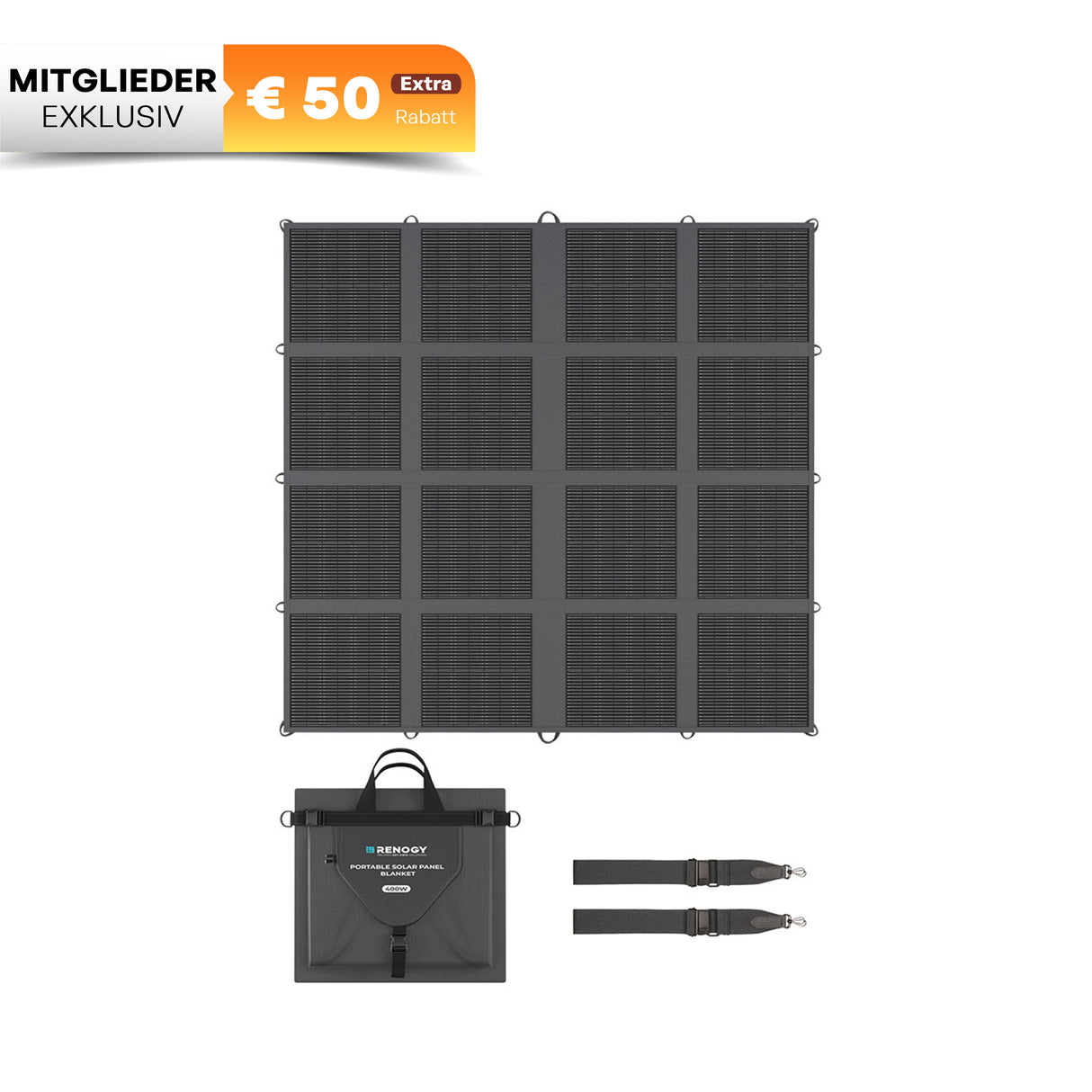 200W/400W tragbare Solardecke N-Typ Zelle