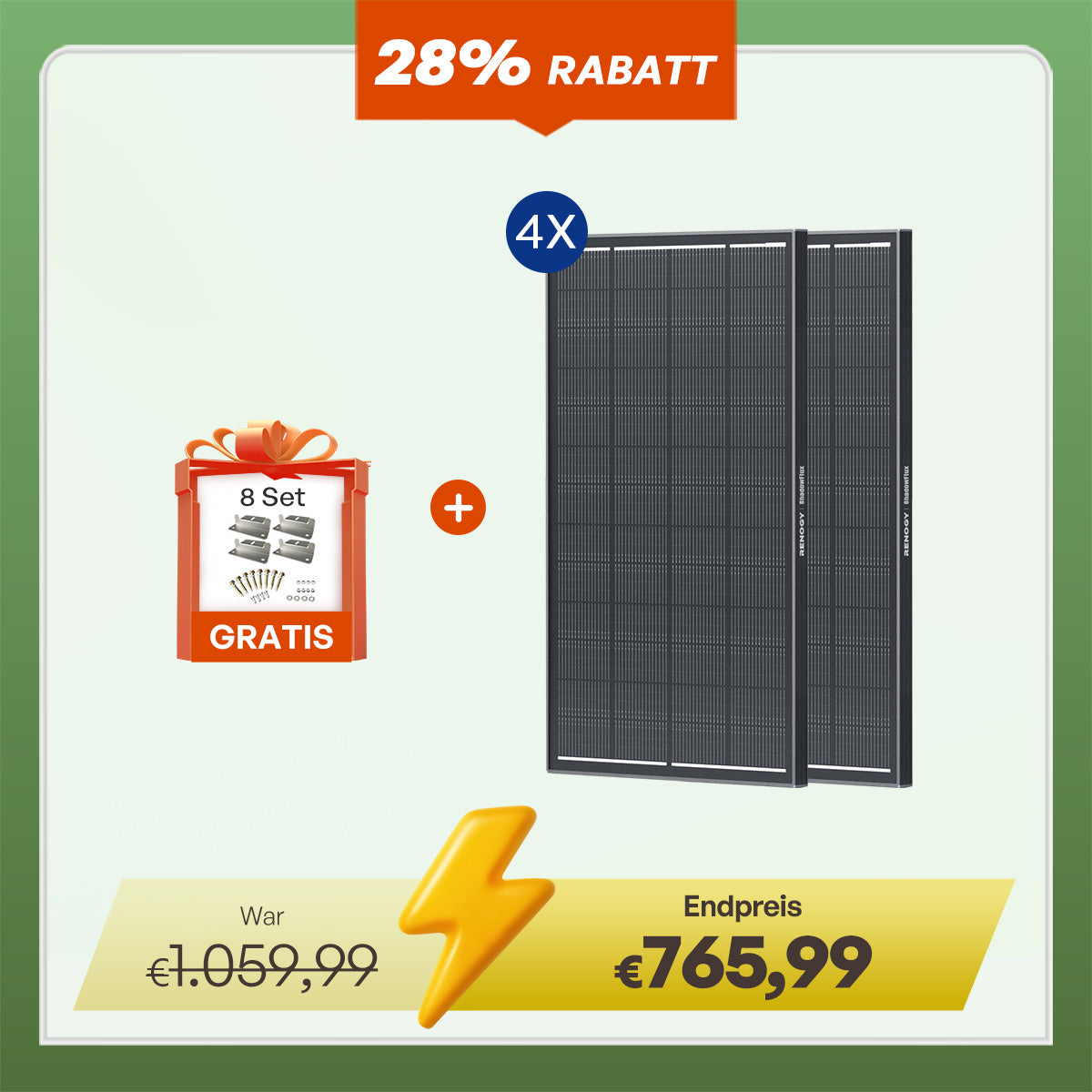 ShadowFlux 12V 200W/120W Anti-Beschattung Solarmodul