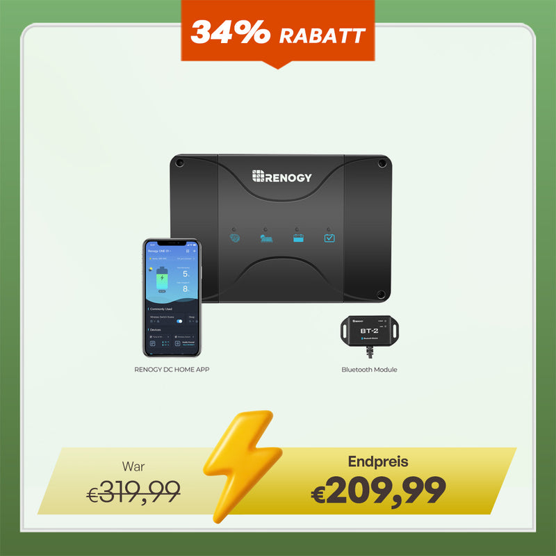 12V DC zu DC Batterie Ladegerät mit MPPT 50A / 30A