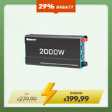 12V Wechselrichter Reine Sinuswelle 3000W / 2000W