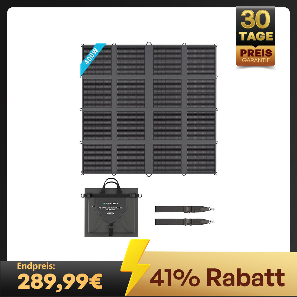 200W/400W tragbare Solardecke N-Typ Zelle