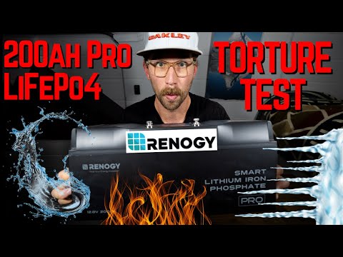Renogy Battery 200ah PRO 12v LiFePO4 Test & Review